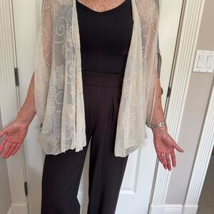 Forgotten Grace size small lightweight sweater accent piece.